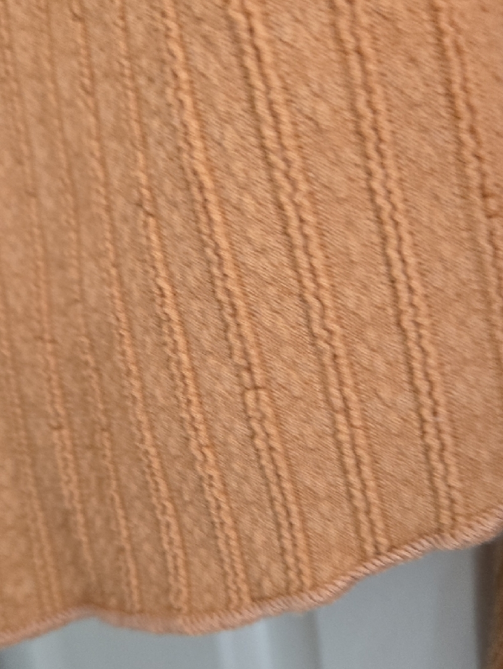 HYFVE Ribbed Button-Front Collared Top - Camel - Picture 4 of 10